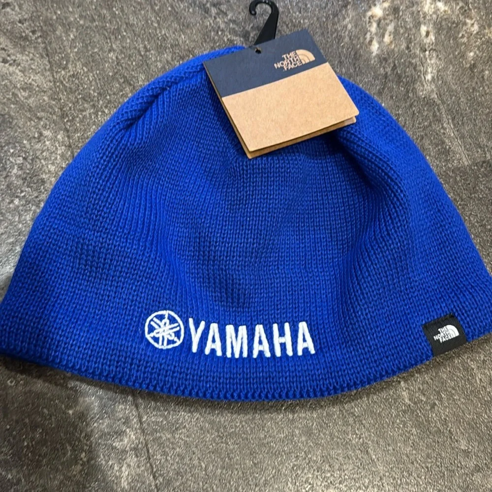 Brand new the north face mountain beanie. Awesome royal blue - Picture 1 of 3